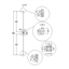 how 12mm Square Single Knuckle Level Baluster - M34L12