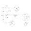 who 12mm square Single Knuckle Rake Baluster - MS6R12H