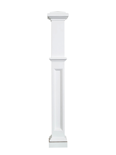 buy Box Newel, Poplar 124x124x1700mm BN22BS-90 PT39