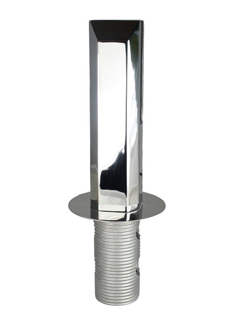 Glass Balustrading Fencing Hardware Stainless Steel Spigots Core Drilled Square Glass Spigot Mirror Finish Today The Price Is 65 00 Available Stock 25