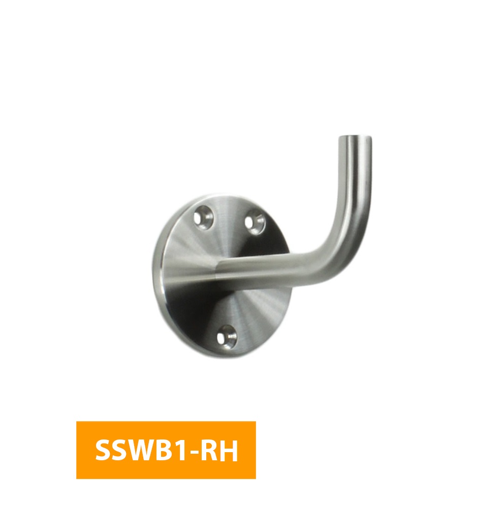 Stair Handrail Brackets Hollow for LED Lighting Wiring or Standard 