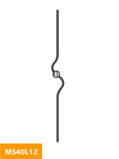 order MS40L12-12-MM-SQUARE-DECORATIVE-LEVEL-BALUSTER