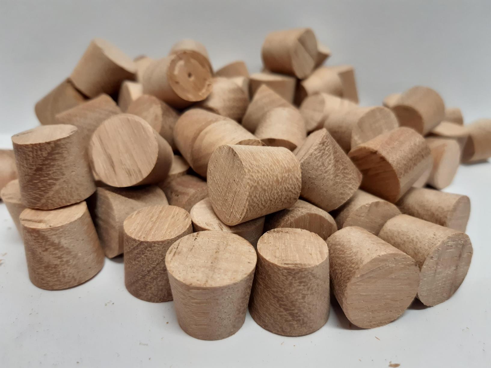 Tapered Timber Plugs Timber Plugs 18mm to 15mm Tapered Timber Plug TP16 18 15mm Blackbutt Today the Price is 1.63 Available Stock 0