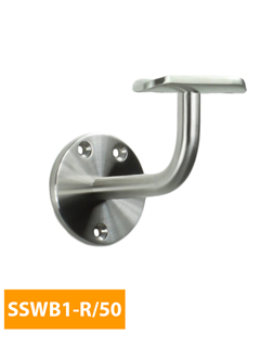 obtain Wall-Mounted-80mm-Round-Handrail-Bracket-with-50mm-Curved-Top-SSWB1-R-50