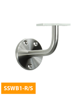 obtain Wall-Mounted-80mm-Round-Handrail-Bracket-with-Flat-Rectangular-Top-SSWB1-R-S