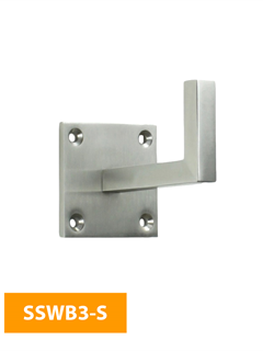 obtain Wall-Mounted-80mm-Square-Handrail-Bracket-No-Top-SSWB3-S