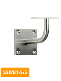 obtain Wall-Mounted-80mm-Square-Handrail-Bracket-with-Flat-Rectangular-Top-SSWB1-S-S